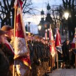 01.03.2020. Kielce. Obchody Narodowego Dnia Pamięci Żołnierzy Wyklętych / Wiktor Taszłow / Radio Kielce