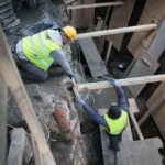 04.03.2020. Wiślica. Modernizacja Muzeum Archeologicznego w Wiślicy / Wiktor Taszłow / Radio Kielce