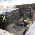 04.03.2020. Wiślica. Modernizacja Muzeum Archeologicznego w Wiślicy / Wiktor Taszłow / Radio Kielce