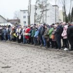 04.03.2020. Końskie. Dworzec kolejowy. Wizyta prezydenta RP Andrzeja Dudy / Wiktor Taszłow / Radio Kielce