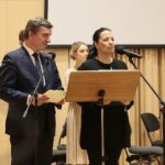 04.03.2020. Kielce. Koncert jubileuszowy z okazji 100 rocznicy obecności posługi Misjonarzy Oblatów Maryi Niepokalanej w Polsce. Na zdjęciu: Rafał Nowak - wicewojewoda świętokrzyski / Wiktor Taszłow / Radio Kielce