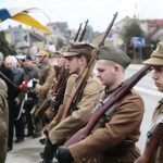 08.03.2020. Bieliny. Obchody 76. rocznicy zamordowania 20 mieszkańców przez hitlerowców / Wiktor Taszłow / Radio Kielce