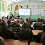 07.03.2020. Kielce. Szkolenie żołnierzy WOT z Policją / Wiktor Taszłow / Radio Kielce