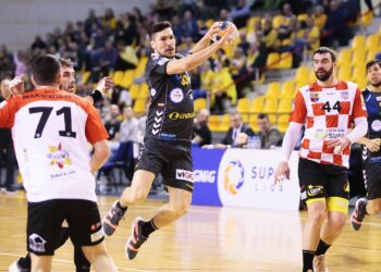 07.03.2020. Kielce. Mecz PGE Vive - Chrobry Głogów / Wiktor Taszłow / Radio Kielce