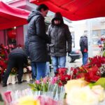 08.03.2020. Kielce. Dzień Kobiet w kwiaciarni / Wiktor Taszłow / Radio Kielce