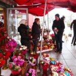 08.03.2020. Kielce. Dzień Kobiet w kwiaciarni / Wiktor Taszłow / Radio Kielce