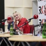 08.03.2020. Radio Kielce. Studio Polityczne. Na zdjęciu (od lewej): Marek Bogusławski - wicemarszałek województwa świętokrzyskiego, Małgorzata Marenin - Nowa Lewica, Dawid Lewicki - partia KORWIN / Wiktor Taszłow / Radio Kielce