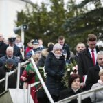 08.03.2020. Bieliny. Obchody 76. rocznicy zamordowania 20 mieszkańców przez hitlerowców / Wiktor Taszłow / Radio Kielce