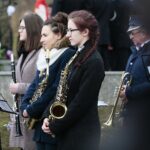 08.03.2020. Bieliny. Obchody 76. rocznicy zamordowania 20 mieszkańców przez hitlerowców / Wiktor Taszłow / Radio Kielce