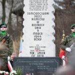 08.03.2020. Bieliny. Obchody 76. rocznicy zamordowania 20 mieszkańców przez hitlerowców / Wiktor Taszłow / Radio Kielce