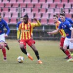 08.03.2020. Kielce. Derby regionu świętokrzyskiego. Korona II Kielce - Wisła Sandomierz / Wiktor Taszłow / Radio Kielce