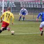 08.03.2020. Kielce. Derby regionu świętokrzyskiego. Korona II Kielce - Wisła Sandomierz / Wiktor Taszłow / Radio Kielce