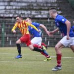 08.03.2020. Kielce. Derby regionu świętokrzyskiego. Korona II Kielce - Wisła Sandomierz / Wiktor Taszłow / Radio Kielce