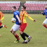 08.03.2020. Kielce. Derby regionu świętokrzyskiego. Korona II Kielce - Wisła Sandomierz / Wiktor Taszłow / Radio Kielce