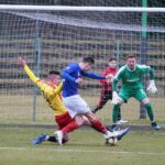 08.03.2020. Kielce. Derby regionu świętokrzyskiego. Korona II Kielce - Wisła Sandomierz / Wiktor Taszłow / Radio Kielce