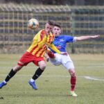 08.03.2020. Kielce. Derby regionu świętokrzyskiego. Korona II Kielce - Wisła Sandomierz / Wiktor Taszłow / Radio Kielce