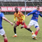 08.03.2020. Kielce. Derby regionu świętokrzyskiego. Korona II Kielce - Wisła Sandomierz / Wiktor Taszłow / Radio Kielce