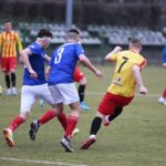 08.03.2020. Kielce. Derby regionu świętokrzyskiego. Korona II Kielce - Wisła Sandomierz / Wiktor Taszłow / Radio Kielce