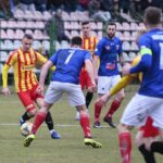 08.03.2020. Kielce. Derby regionu świętokrzyskiego. Korona II Kielce - Wisła Sandomierz / Wiktor Taszłow / Radio Kielce