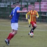 08.03.2020. Kielce. Derby regionu świętokrzyskiego. Korona II Kielce - Wisła Sandomierz / Wiktor Taszłow / Radio Kielce