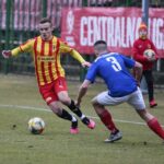 08.03.2020. Kielce. Derby regionu świętokrzyskiego. Korona II Kielce - Wisła Sandomierz / Wiktor Taszłow / Radio Kielce