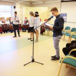 09.03.2020. Kielce. Międzypokoleniowa recytacja ballad Adama Mickiewicza / Wiktor Taszłow / Radio Kielce