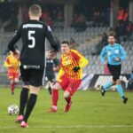 09.03.2020. Kielce. 26. kolejka PKO Ekstraklasy: Korona Kielce - ŁKS Łódź / Wiktor Taszłow / Radio Kielce