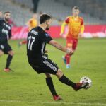 09.03.2020. Kielce. 26. kolejka PKO Ekstraklasy: Korona Kielce - ŁKS Łódź / Wiktor Taszłow / Radio Kielce