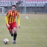 08.03.2020. Kielce. Derby regionu świętokrzyskiego. Korona II Kielce - Wisła Sandomierz / Wiktor Taszłow / Radio Kielce