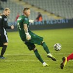 09.03.2020. Kielce. 26. kolejka PKO Ekstraklasy: Korona Kielce - ŁKS Łódź / Wiktor Taszłow / Radio Kielce