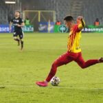 09.03.2020. Kielce. 26. kolejka PKO Ekstraklasy: Korona Kielce - ŁKS Łódź / Wiktor Taszłow / Radio Kielce