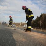 10.02.2020. Kielce. Kierowca BMW wjechał w autobus miejski / Wiktor Taszłow / Radio Kielce