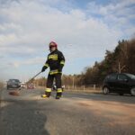 10.02.2020. Kielce. Kierowca BMW wjechał w autobus miejski / Wiktor Taszłow / Radio Kielce