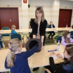 11.03.2020. Kielce. Finał Wielkiego Testu Ortograficznego dla uczniów w Wojewódzkiej Bibliotece Publicznej / Wiktor Taszłow / Radio Kielce