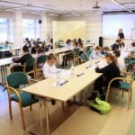 11.03.2020. Kielce. Finał Wielkiego Testu Ortograficznego dla uczniów w Wojewódzkiej Bibliotece Publicznej / Wiktor Taszłow / Radio Kielce