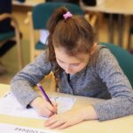 11.03.2020. Kielce. Finał Wielkiego Testu Ortograficznego dla uczniów w Wojewódzkiej Bibliotece Publicznej / Wiktor Taszłow / Radio Kielce