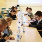 11.03.2020. Kielce. Finał Wielkiego Testu Ortograficznego dla uczniów w Wojewódzkiej Bibliotece Publicznej / Wiktor Taszłow / Radio Kielce