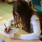 11.03.2020. Kielce. Finał Wielkiego Testu Ortograficznego dla uczniów w Wojewódzkiej Bibliotece Publicznej / Wiktor Taszłow / Radio Kielce