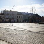 13.03.2020. Kielce. Puste przystanki, autobusy, ulice, urzędy, dworce, lokale gastronomiczne / Wiktor Taszłow / Radio Kielce