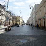 13.03.2020. Kielce. Puste przystanki, autobusy, ulice, urzędy, dworce, lokale gastronomiczne / Wiktor Taszłow / Radio Kielce