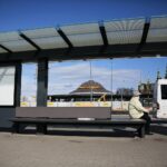 13.03.2020. Kielce. Puste przystanki, autobusy, ulice, urzędy, dworce, lokale gastronomiczne / Wiktor Taszłow / Radio Kielce