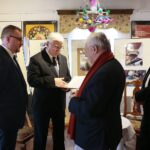 13.03.2020. Kielce. Dworek Laszczyków. Konferencja prasowa. Na zdjęciu (od lewej): Mariusz Masny - dyrektor Muzeum Wsi Kieleckiej, Andrzej Bętkowski - marszałek województwa świętokrzyskiego, Krzysztof Lipiec - poseł, Jarosław Karyś - wiceprzewodniczący Rady Miasta Kielce / Wiktor Taszłow / Radio Kielce