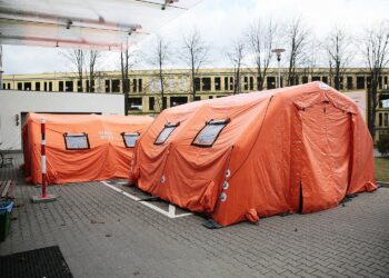 13.03.2020. Kielce. Wojewódzki Szpital Zespolony - koronawirus / Wiktor Taszłow / Radio Kielce