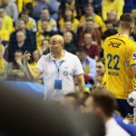 29.02.2020 Kielce. Mecz Ligi Mistrzów PGE Vive Kielce - THW Kiel / Wiktor Taszłow / Radio Kielce