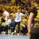 29.02.2020 Kielce. Mecz Ligi Mistrzów PGE Vive Kielce - THW Kiel / Wiktor Taszłow / Radio Kielce