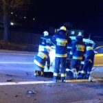 02.03.2020 Smyków. Zderzenie na drodze krajowej nr 74 / Dominika Stefanczyk