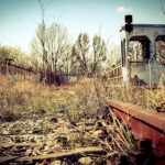 08.04.2018 Kielce. Dawna lokomotywownia na Herbach / Robert Felczak / Radio Kielce