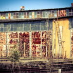 08.04.2018 Kielce. Dawna lokomotywownia na Herbach / Robert Felczak / Radio Kielce