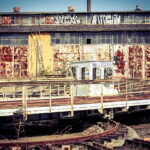 08.04.2018 Kielce. Dawna lokomotywownia na Herbach / Robert Felczak / Radio Kielce