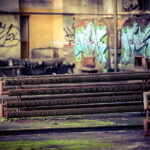 08.04.2018 Kielce. Dawna lokomotywownia na Herbach / Robert Felczak / Radio Kielce